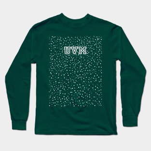 UVM Big Snow Flurry Long Sleeve T-Shirt